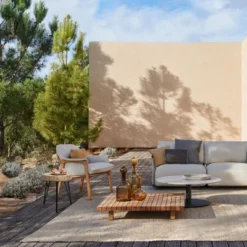 LuxenHome Natural Faux Wood Top With Black Metal Legs Side Table 13 LuxenHome Natural Faux Wood Top With Black Metal Legs Side Table -Garden GUEST ba13264b 8f93 4c4b 82ab 70d9ef286ec8