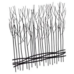 LuxenHome Rustic Black Metal Abstract Field Of Trees Wall Art Decor 20 LuxenHome Rustic Black Metal Abstract Field Of Trees Wall Art Decor -Garden GUEST c0b87cf2 cd1f 4336 bccc a95937f63c21