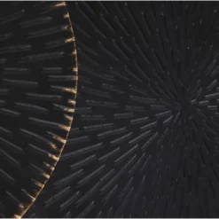 LuxenHome Abstract Black With Gold 43" Wide Metal Wall Art Decor Wall Art Home Decor Ornament Decoration 12 LuxenHome Abstract Black With Gold 43" Wide Metal Wall Art Decor Wall Art Home Decor Ornament Decoration -Garden GUEST ce230e95 6b5a 46a9 afc8 09a1d57f7a0d