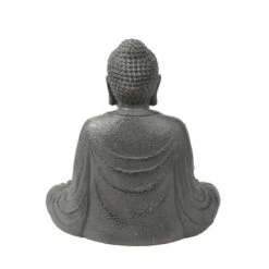 LuxenHome 17" H Gray MgO Meditating Buddha Garden Outdoor Statue 16 LuxenHome 17" H Gray MgO Meditating Buddha Garden Outdoor Statue -Garden GUEST d36638b4 d88b 43ea 8f88 94d44f352ef4