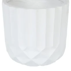 LuxenHome 14.7 In. Round Modern White MgO Planter 10 LuxenHome 14.7 In. Round Modern White MgO Planter -Garden GUEST dbede0c1 2a27 43dc aef2 2056ef3292c2