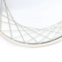 LuxenHome Silver Metal Frame Round Accent Vanity Wall Mirror 16 LuxenHome Silver Metal Frame Round Accent Vanity Wall Mirror -Garden GUEST df93b30d 09af 4f65 bcb3 b90581e5d9bc