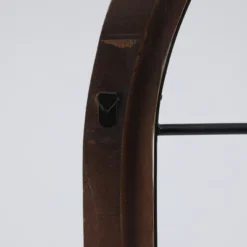 LuxenHome Rustic Wood And Black Metal Arched Window Wall Decor -Garden GUEST dfd2d60a 059a 4144 acfb 107cbc914779