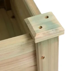 LuxenHome 20.1" H Unfinished Fir Wood Raised Garden Bed Planter 11 LuxenHome 20.1" H Unfinished Fir Wood Raised Garden Bed Planter -Garden GUEST e0defe6f e336 4ac7 abbb 5c4cc0b3c379