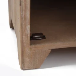 LuxenHome Wood Farmhouse 1-Drawer 1-Door Side Table With Storage. 15 LuxenHome Wood Farmhouse 1-Drawer 1-Door Side Table With Storage. -Garden GUEST e360de39 f48f 44ff 8fbb da746a2def03