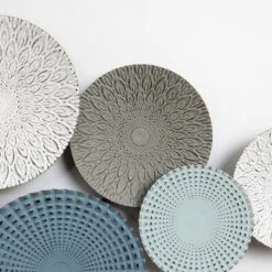 LuxenHome 47-Inch Large Metal Wall Decor Abstract Metal Wall Art Hanging Sculptures Multi-Color Ripple Plates Artwork Accent Decorations Multicolored 15 LuxenHome 47-Inch Large Metal Wall Decor Abstract Metal Wall Art Hanging Sculptures Multi-Color Ripple Plates Artwork Accent Decorations Multicolored -Garden GUEST e9f8e07c a6d7 4125 921c 9ac21da405ba