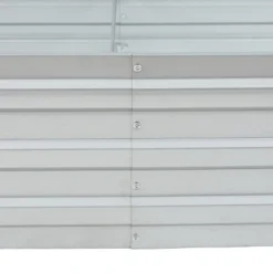 LuxenHome 6ft Rectangular Galvanized Metal Raised Garden Bed Silver -Garden GUEST ef9e8de0 f72f 4e8b 8b50 89f16fb99bc2
