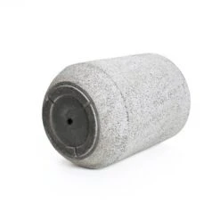 LuxenHome Tapered Concrete-Look Planter – Decorative MgO Pot For Garden Or Home -Garden GUEST f0754f02 9e8a 4aae 8afe d36132662725