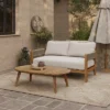 LuxenHome Outdoor Acacia Wood With Rope Sides Club Loveseat With Cushions And Coffee Table 1 LuxenHome Outdoor Acacia Wood With Rope Sides Club Loveseat With Cushions And Coffee Table -Garden GUEST f216bf5f 0cd2 4c5c 9ce4 54cf61047789