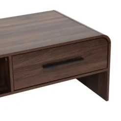 LuxenHome 47'' Coffee Table With Storage, Walnut Finish Wood 2-Drawer Open Storage Center Table With Rounded Corners For Living Room Brown 20 LuxenHome 47'' Coffee Table With Storage, Walnut Finish Wood 2-Drawer Open Storage Center Table With Rounded Corners For Living Room Brown -Garden GUEST f71b6735 547d 4f0b ad70 34c9892d4f8b