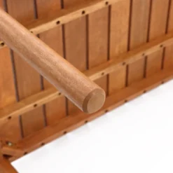 LuxenHome Natural Solid Wood 40-Inch Long Rounded Rectangle Outdoor Coffee Table Brown 14 LuxenHome Natural Solid Wood 40-Inch Long Rounded Rectangle Outdoor Coffee Table Brown -Garden GUEST f98238f9 fbd9 4c81 8366 eacf43ccbdcf