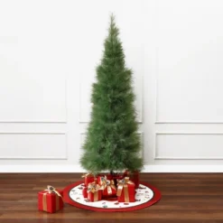 LuxenHome 6Ft Holiday Slim Artificial Pampas Grass Tree In Green 15 LuxenHome 6Ft Holiday Slim Artificial Pampas Grass Tree In Green -Garden GUEST ff084c02 43bc 44bf 911e 5df8d79b6e15